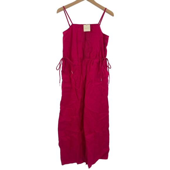 Magaschoni Pants - MAGASCHONI Linen Jumpsuit Size Extra Small Designer Luxury Summer Spring NWT